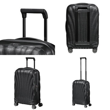 『期間限定ポイント5倍』サムソナイト C-LITE シーライト スピナー 55cm コスモライト ブラック Samsonite C-lite Spinner 122859-1041 スーツケース【送料無料】※北海道・沖縄・離島を除く