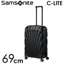 サムソナイト C-LITE シーライト スピナー 69cm コスモライト ブラック Samsonite C-lite Spinner 122860-1041 スーツケース【送料無料】※北海道 沖縄 離島を除く