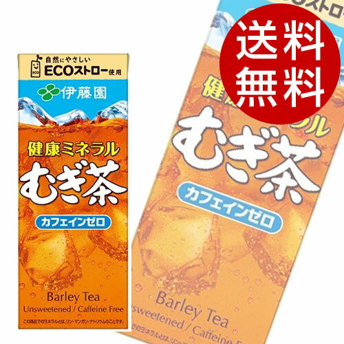 伊藤園 健康ミネラルむぎ茶(250ml×48本入)【麦茶 お茶】【送料無料】 1