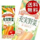 伊藤園 充実野菜 緑黄色ミックス すりおろしにんじん 200ml×48本【野菜ジュース】【送料無料】