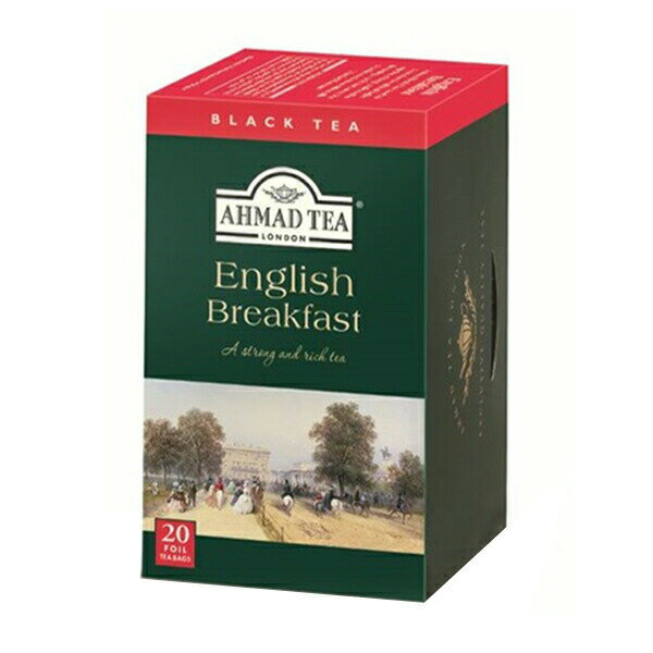 AHMAD TEA アーマッドティー ティーバッグ イングリッシュブレックファースト 紅茶 おうちカフェ×5箱（100袋） 茶葉 