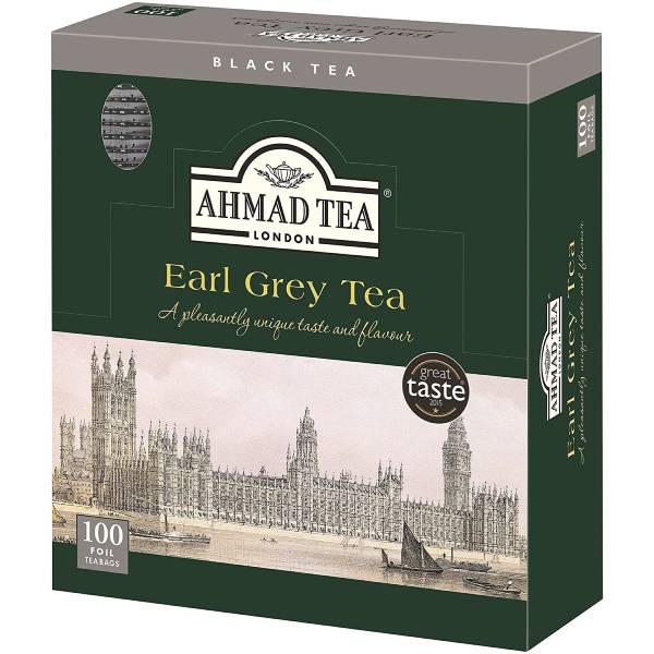 [送料無料]AHMAD TEA アーマッドティー ティーバッグ アールグレイ 紅茶 おうちカフェ×11箱（1100袋） 茶葉 【3～4営業日以内に出荷】