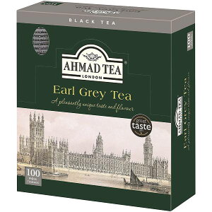 [送料無料]AHMAD TEA アーマッドティー ティーバッグ アールグレイ 紅茶 おうちカフェ×24箱（2400袋） 茶葉 【3～4営業日以内に出荷】