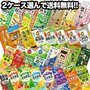 伊藤園・マルサンアイ 野菜ジュース・豆乳飲料 [充実野菜・お茶・果汁・調整豆乳など] 125〜250ml紙パック×48本[24本×2ケース][賞味期限：2ヶ月以上]【4〜5営業日以内に出荷】【送料無料】2セットまで1配送でお届け北海道・沖縄・離島は送料無料対象外