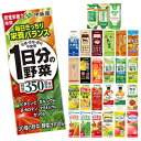 野菜ジュース 伊藤園 [1日分の野菜・充実野菜・トマトジュース・ビタミン・青汁・黒酢] 200ml・250ml紙パック×96本[24本×4ケース]［賞味期限：2ヶ月以上]【4〜5営業日以内に出荷】【送料無料】北海道・沖縄・離島は送料無料対象外