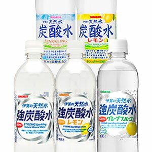 [送料無料]サンガリア 伊賀の天然水炭酸水 500mlPET×48本［24本×2箱］【5～8営業日以内に出荷】 選り取..