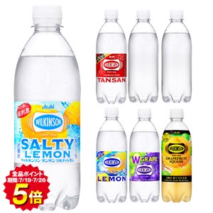[送料無料]アサヒ ウィルキンソン 炭酸水 500mlPET×48本[24本×2箱] 選り取り【3〜4...