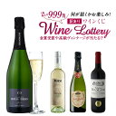 姉妹店共同企画！訳ありワインくじ 999円［常温/冷蔵可］【3～4営業日以内に出荷】[W] 赤ワイン 白ワイン スパークリングワイン 泡 シャンパン 金賞 ボルドー ワインくじ 福袋 まとめ買い 家呑み 家飲み おうち時間 抽選