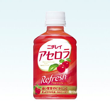 【サントリー】 ニチレイ アセロラリフレッシュ 280ml ペットボトル 1ケース 24本入【1配送先2ケース以上送料無料】北海道・沖縄・離島除く【RCP】05P30Nov14