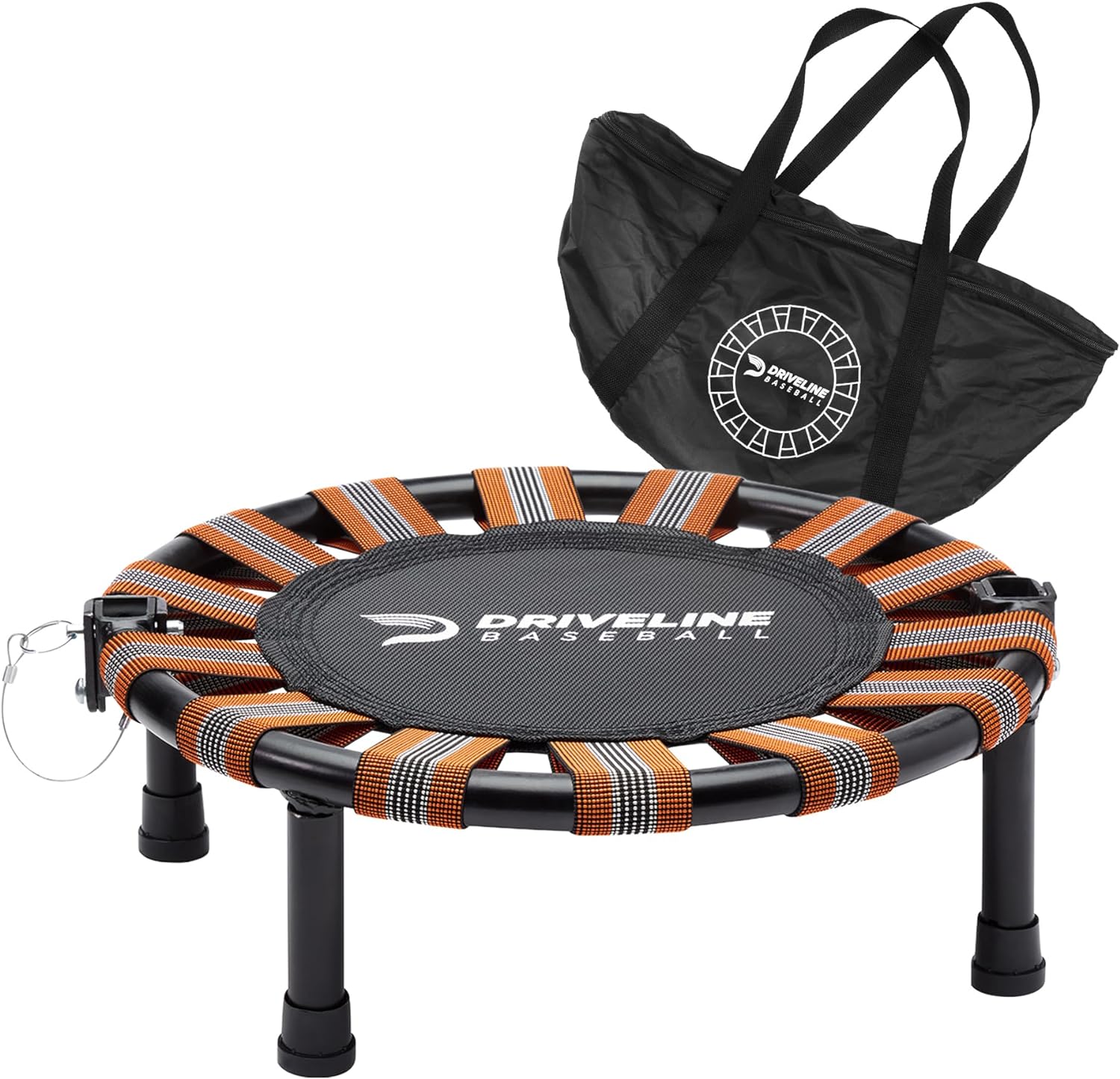 Driveline Baseball プライオボール用トランポリン プライオボールを使った効率良いクールダウン バウンドを利用した投球能力向上 無料ガイドブック 投球練習後に必ず利用 折りたたみ式小型軽量 キャリーケース付き／ドライブライン ベースボール