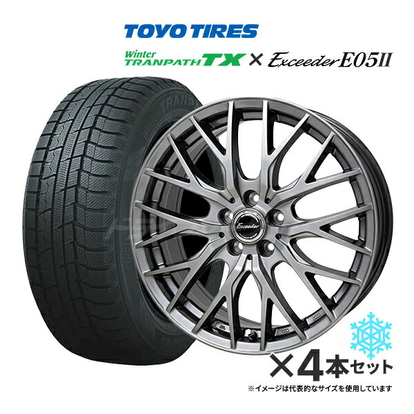 ʥåɥ쥹 ۥ4ܥå 205/60R16 [2023ǯ] TOYO WINTER TRANPATH TX +  E05II С 90ϥΥ/ƥåץ若 [ȹ/ХĴ]Բġ