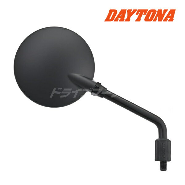 【秋のドーン!と全品超トク祭】デイトナ 34373 ハイビジミラー Z2 モンスターミラー ブラック/ロー 10mm正ネジ バイク用ミラー 片側1ケ入り 左右共用 新保安基準適合 ROUND DAYTONA