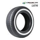 2024年製 LINGLONG L676 185/65R14 86H WW (リボン幅 20mm) 新品 ホワイトリボン サマータイヤ リンロン 14インチ｜タイヤ単品