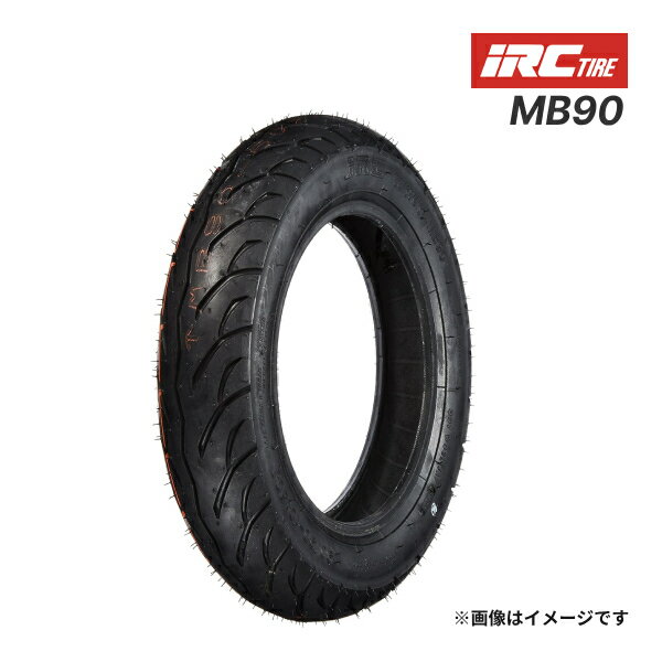 IRC MB90 TUKTUK 80/90-10 44J TL （フロント/リア共用）チューブレス 新品 バイク用タイヤ スクーター用 井上ゴム工業 品番:129598