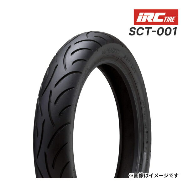 IRC MOBICITY SCT-001 120/80-12 55J TL（フロント/リア共用）チューブレス 新品 バイク用タイヤ スクータータイヤ モビシティ 井上ゴム工業 品番:321676