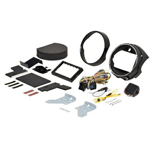 【秋のドーン!と全品超トク祭】GE-BM207G カナテクス BMWミニ 3ドア 2DIN及び1DIN＋1DINサイズ取付キット kanatechs（カナック企画／日東工業）