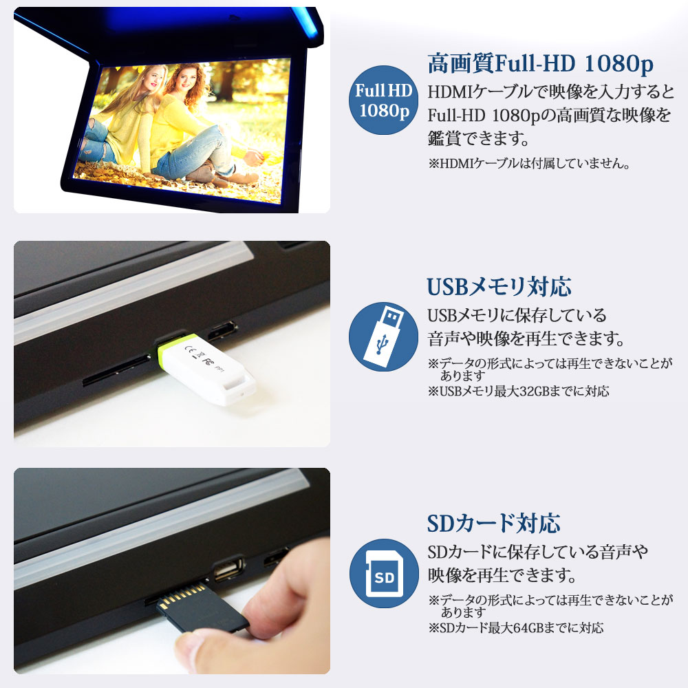 �ե�åץ������˥��� 14����� 24V 12V HDMI ���� �ֺܥ�˥��� �վ���˥��� �ꥢ��˥��� ���ʥ�˥��� LED�վ� ���� ����� ���� ������� ����ץ� MicroSD�б� ����̵ [F1420BH]