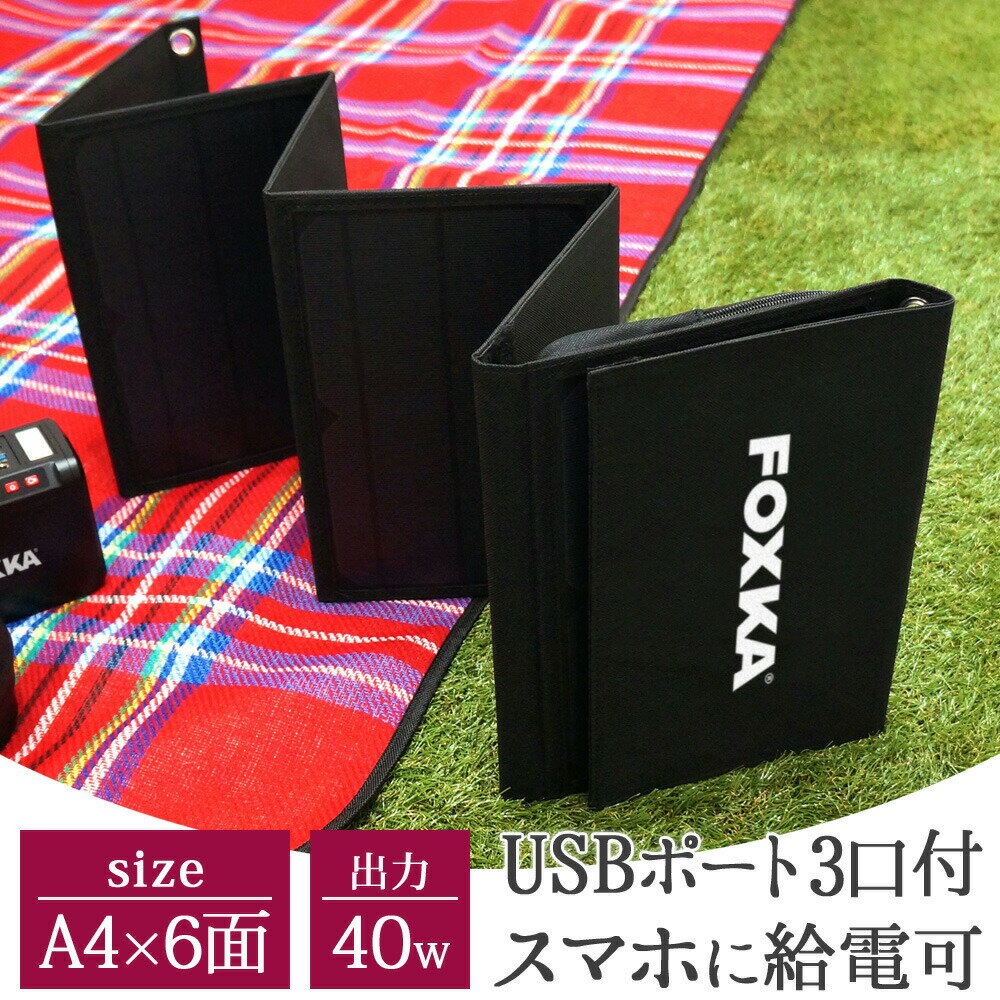 顼ѥͥ 40W ñ뾽 USB 顼Ŵ 顼㡼㡼 Ÿ FOXKA  ̵ [XO827]