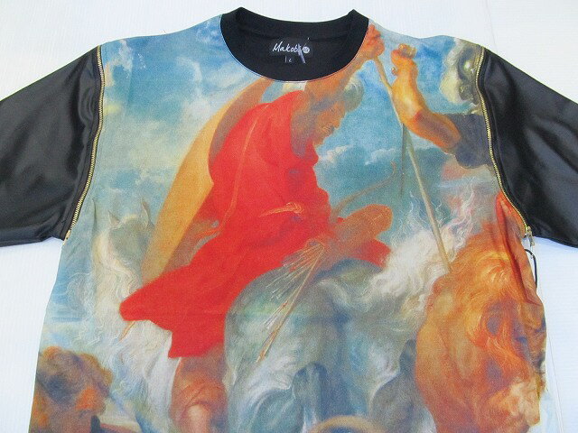 AI92)Makobi 総柄デザインTシャツ半袖（KO-301）★US購入LANYセレブ【送料無料】