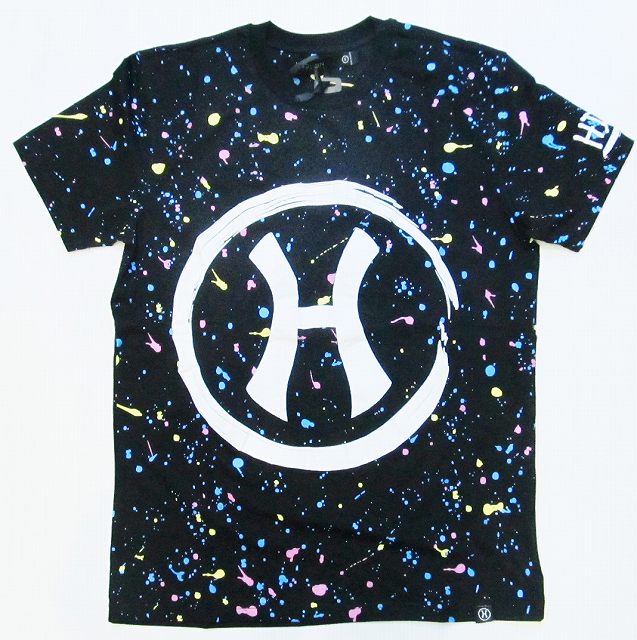Rakuten - AK25)HUDSON　NYC　ペイントデザインTシャツ半袖（5860)黒★US購入