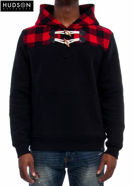 Rakuten - AL84)HUDSON　NYC　Half　Jackプルオーバーパーカー(H25127)★US購入B系HIPHOPカジュアルストリートセレブ【送料無料】