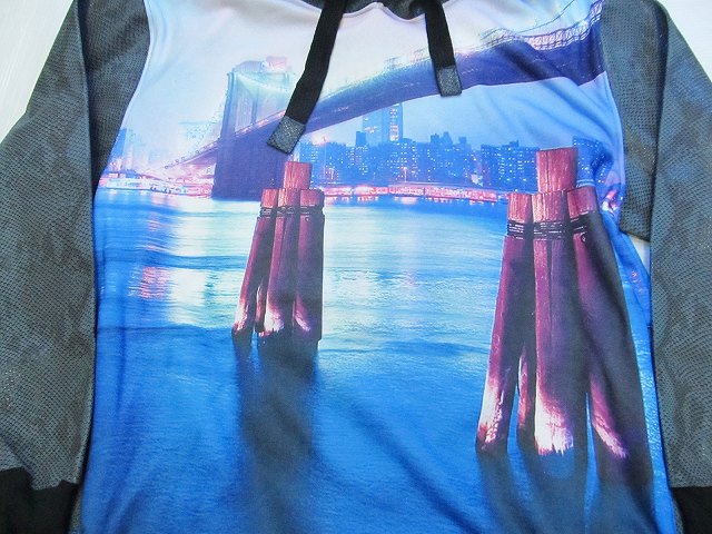 AM9)STREETZ　IZ　WATCHINプルオーバーデザインパーカー（HD012)【送料無料】B系HIPHOPカジュアルストリートセレブ