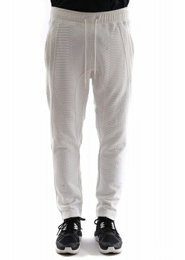 AO42)HUDSON NYC OUTERWEAR SNAKE SCALEジョガーパンツ(H4050567) 白/セットアップ★正規US購入B系セレブ【送料無料】