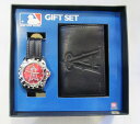 WT314)MLB LOSANGELES ANGELES時計&財布ギフトセット★US購入B系HIPHOPカジュアルストリート【送料無料】