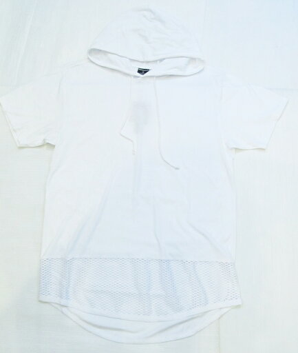 AP91)VICTORIOUSメッシュデザインロングレングスパーカー半袖(TS294)白★B系HIPHOPカジュアルストリー大きいサイズキングサイズ AP91)VICTORIOUSメッシュデザインロングレングスパーカー半袖(TS294)白★B系HIPHOPカジュアルストリー大きいサイズキングサイズ