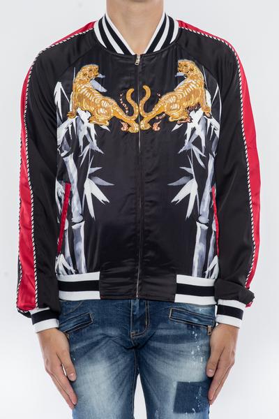 AS88)HUDSON OUTERWEAR RED SUN SOUVENRジャケット　スカジャン(H6051119)★US購入B系HIPHOPカジュアルストリート【送料無料】(4.0)