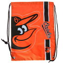 BAG160)Forever Collectibles@MLB@Baltimore Orioles Big Logo Drawstring Backpack@ibvTbN COfUSwLANYX|[c_T[JWA