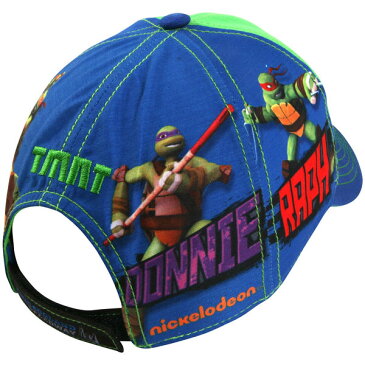 NASCAR　Chicagoland Speedway Youth Teenage Mutant Ninja Turtles 400 Adjustableキャップ/つば曲がったタイプ/小さい/女性/ユース/KIDS★US購入カジュアルストリートNYLA☆US購入CA3786