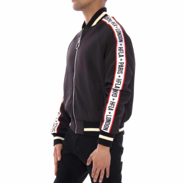 HOMME+FEMME LA GLOBAL トラックジャケット(HFLAGLBTTJ)オムファムエルエー/BLK/AV50/セットアップ★US購入B系HIPHOPカジュアルストリートセレブ【送料無料】