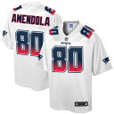 NFL Pro Line Danny Amendola New England Patriots NFLフットボールゲームシャツ/AV64/ニューイングランド・ペイトリオッツ/白/S/2XL/大きいサイズ/キングサイズ/USサイズ【送料無料】