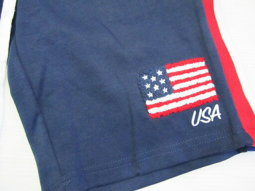 HUDSON NYC OUTERWEAR USA ハーフパンツ(H3052198)/AW55/S/M/L/XL/2XL/3XL/4XL/ゼットアップ/B系HIPHOPカジュアルストリート大きいサイズキングサイズ【送料無料】