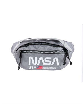 HudsonOuterwear×Nasa WORM FANNY PACK/ウエストポーチ/ハドソンアウターウエアー/バック(H7052412)GREY/BAG201☆US購入LANYストリートカジュアルスポーツダンサーバイク