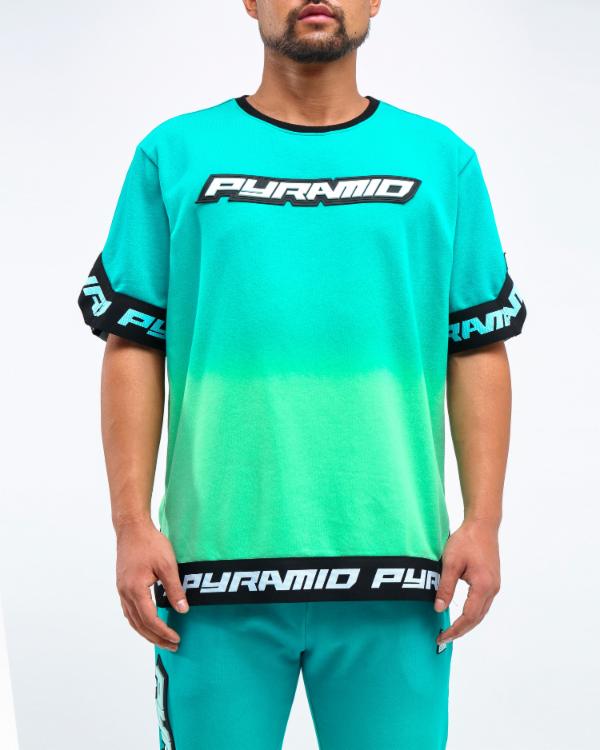 BLACK PYRAMID DIP DYE PASTEL SHOOTING TȾµ(Y1161844)GREEN/֥åԥߥå/...