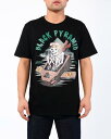 BLACK PYRAMID KAMIKAZE BONES Tシャツ半袖(Y1161927)/ブラックピラミッド/クリスブラウン/AZ68★USLANYカジュアルストリートHIPHOPB系/大きいサイズ