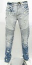 HERITAGE AMERICA Distressed Kailey Motoデニムパンツ(HA-WB-673)/ヘリテージアメリカ/32/34/36/38/AY62/★US購入B系HIPHOPカジュアルストリート【送料無料】(4)