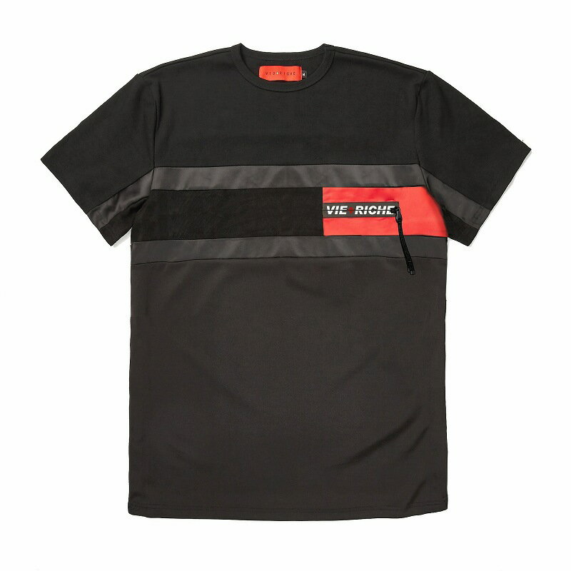乐天商城 - VIE RICHE TECHNICAL POCKET Tシャツ(03544)/ヴィ リッシュ/BA29/S/M/L/XL/2XL/3XL/★USLANYカジュアルストリートHIPHOPB系/大きいサイズ/送料無料