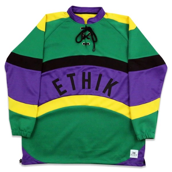 Rakuten - ETHIK WORLDWIDE WAVESホッケージャージシャツ(FW1879)/BC87★US購入B系HIPHOPカジュアルストリートセレブ【送料無料】