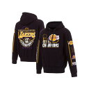 Fanatics Branded Los Angeles Lakers 17-Time NBA Finals Championsプルオーバーパーカー/2020/S/M/L/XL/2XL/大きいサイズ/メンズ/BD8/★US購入B系HIPHOPカジュアルストリートセレブ【送料無料】