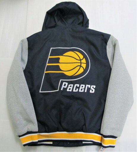 JH Design Indiana Pacers フード付きリバーシブルポリツイルジャケット/NBA/インディアナ・ペイサーズ/S/M/L//BE88/★US購入B系HIPHOPカジュアルストリートセレブ【送料無料】 JH Design Indiana Pacers フード付きリバーシブルポリツイルジャケット/NBA/インディアナ・ペイサーズ/S/M/L//BE88/★US購入B系HIPHOPカジュアルストリートセレブ【送料無料】