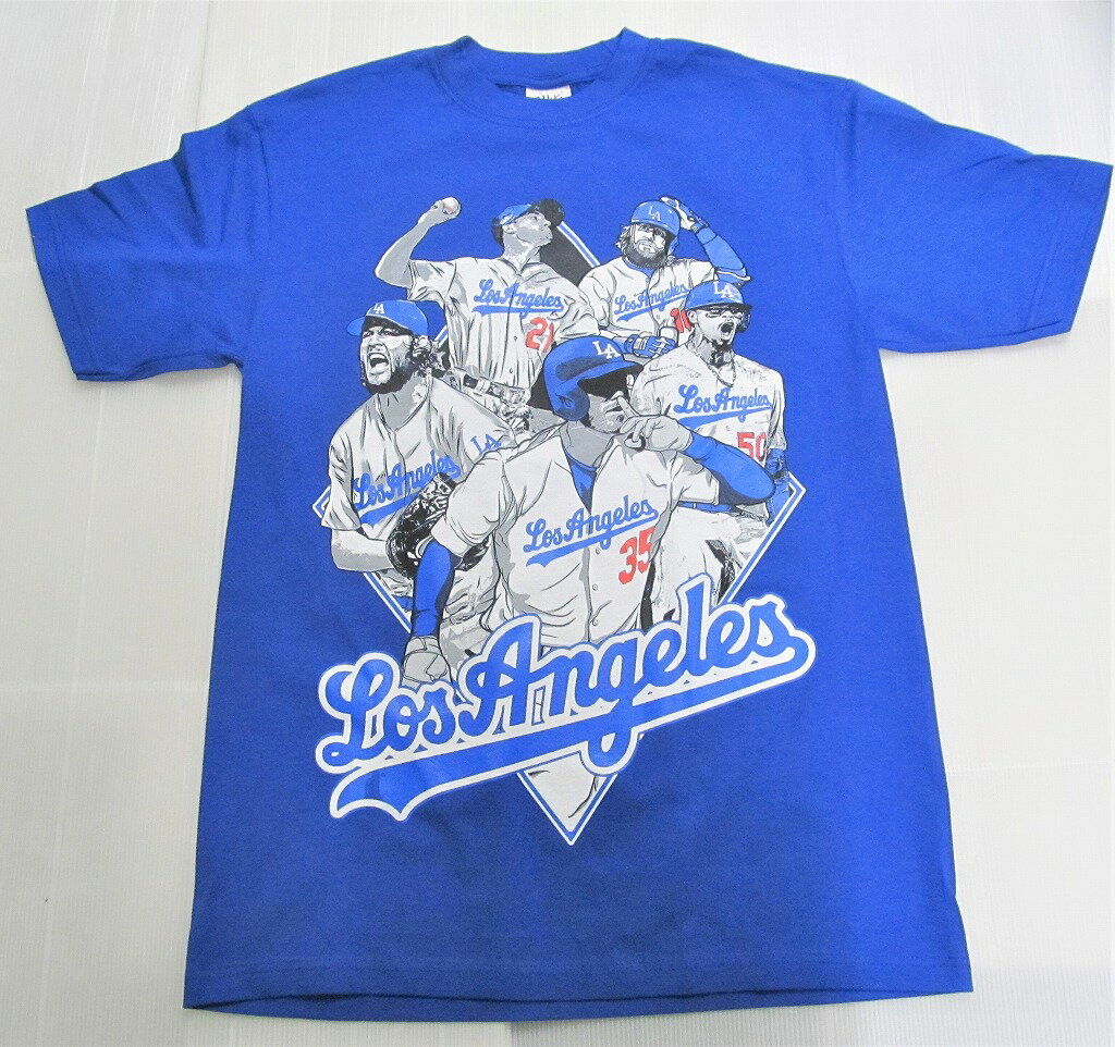 Rakuten - SHAKA WEAR LOS ANGELES MLB風 Tシャツ半袖/ブルー/LA/HIPHOP/M/L/XL/2XL/3XL/大きいサイズ/ヘビー/BF16/B系
