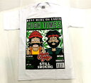 PRO CHEECH CHONG HIGH TIMES Tシャツ半袖/白/LA/HIPHOP/M/L/XL/2XL/3XL/大きいサイズ/ヘビー/BF28/B系