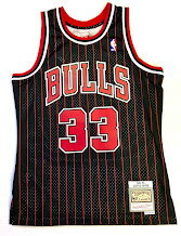 Mitchell&Ness Hardwood Classics Chicago Bulls Scottie Pippen 33 ジャージー/ユニホーム/シカゴ・ブルズ/NBA/BG3/USサイズ/大きいサイズ/キングサイズ/ウエッサイ/チカーノ