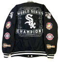 JH Design Chicago White Sox Champions ウールリバーシブル ジャケット/MLB/M/L/XL/2XL/3XL/シカゴ・ホワイトソックス/BG10★US購入B系HIPHOPカジュアルストリートセレブ【送料無料】