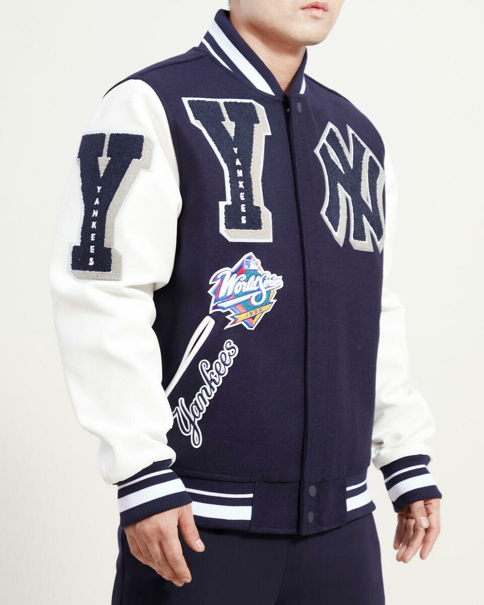 PRO STANDARD New York Yankees REMIX VARSITY ジャケット/MLB/ニューヨーク・ヤンキース/スタジャン/M/L/XL/2XL/3XL/BG97/★US購入B系HIPHOPカジュアルストリートセレブ【送料無料】