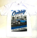 SHAKA WEAR CRUISING プリント Tシャツ半袖/WHITE×BLUE/LA/HIPHOP/M/L/XL/2XL/3XL/大きいサイズ/ヘビー/USサイズ/BH66/B系