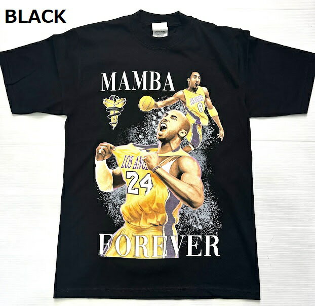 PRO TEAM MAMBA FOREVER コービーブライアント プリント Tシャツ半袖/LA/HIPHOP/M/L/XL/2XL/3XL/大きいサイズ/BI57/B系